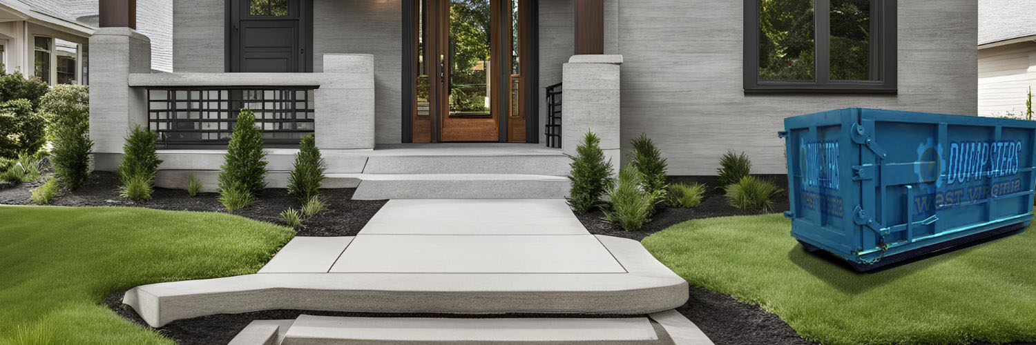 Construction roll-off dumpster rentals